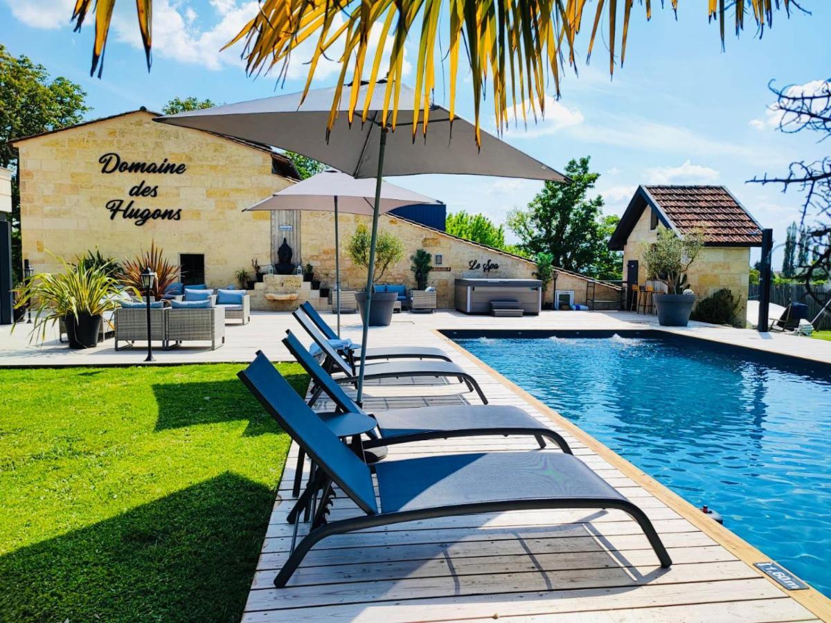 Prignac-et-MarcampsDomaine Des Hugons别墅 外观 照片